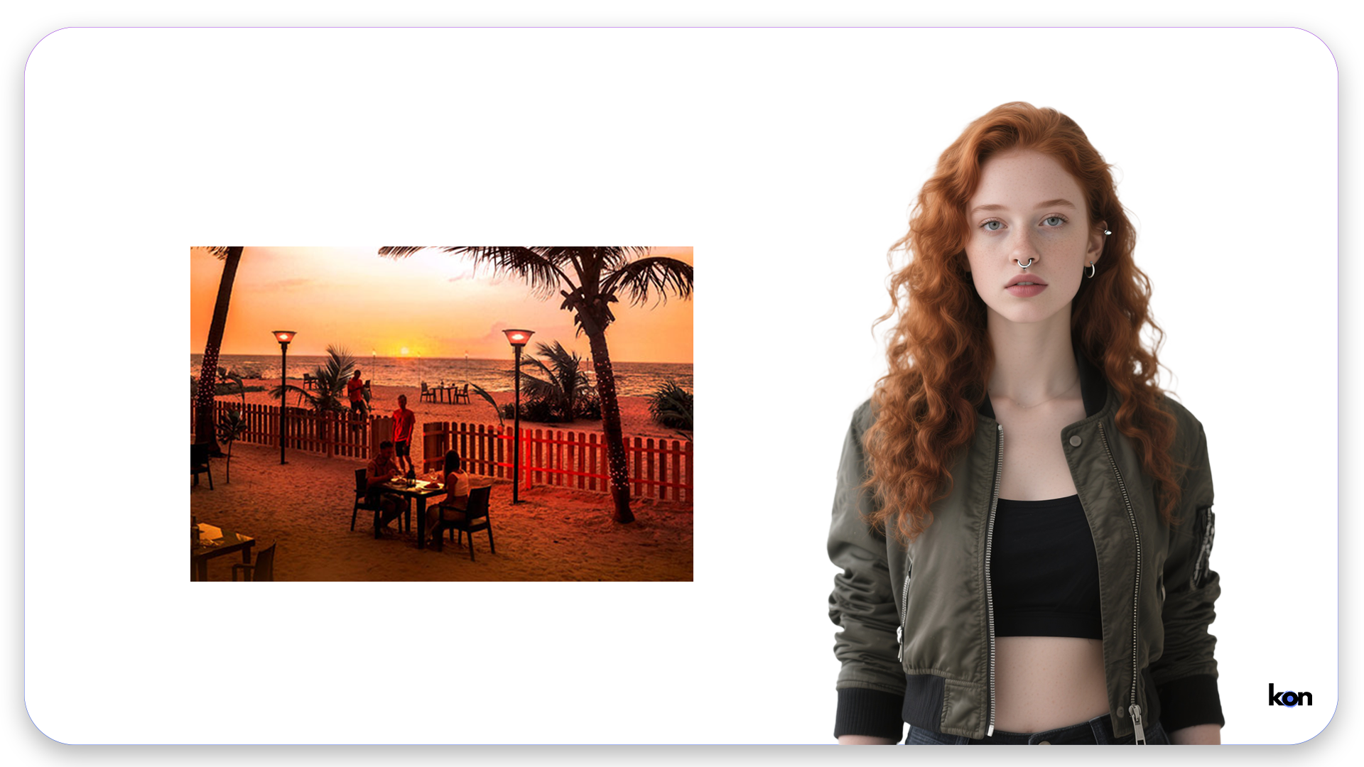 Before and After Image Replacement Result